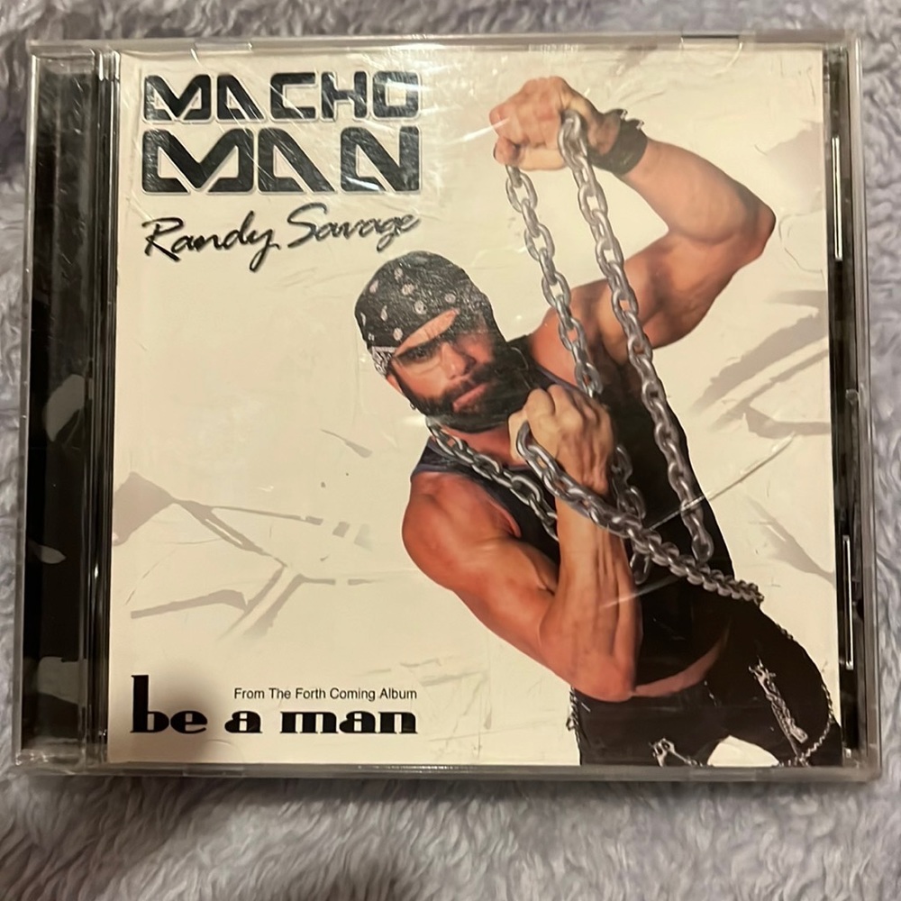 Macho Man Randy Savage Rap CD "Be A Man"